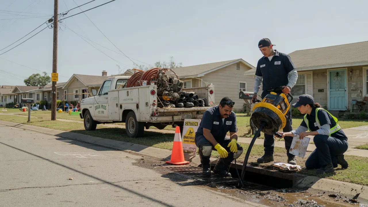 Drain Cleaning in Amherst, TX near me